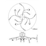 FG90X-4S Spot lampa 4xG9 FORMA CORMEL