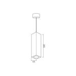 Visilica AFS109-1V WH - Slika 2