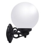 Zidna lampa BISSO/G250 BK OPAL-Cormel-FORMA