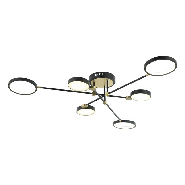 LED plafonska lampa F2036-45C BK+SG-Cormel-FORMA LED plafonska lampa F2036-45C BK+SG-Cormel-FORMA