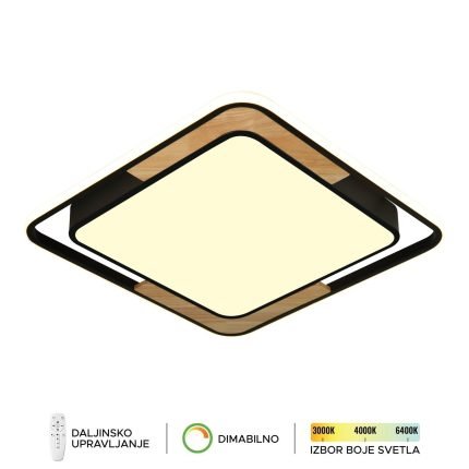 LED plafonska lampa F2820-55C BK-Cormel-FORMA