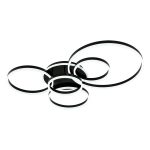 LED plafonska lampa F2047-174C BK - Slika 4