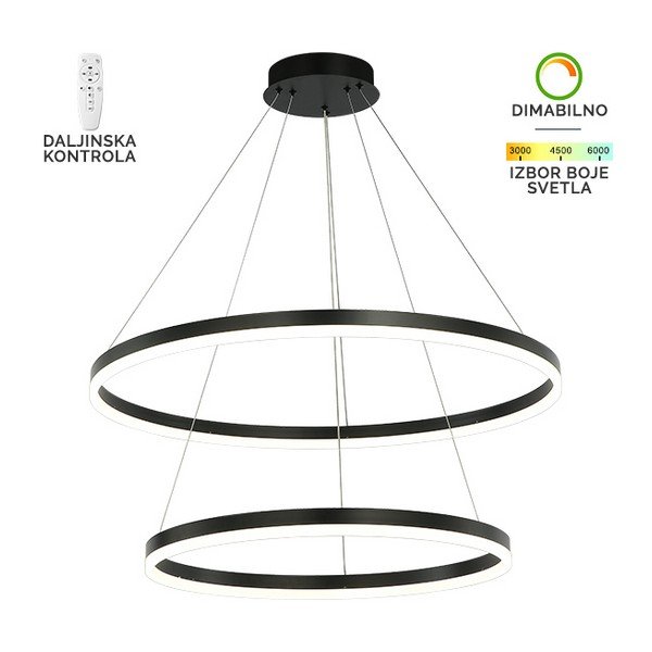 LED visilica F2047-100V BK-Cormel-FORMA LED visilica F2047-100V BK-Cormel-FORMA
