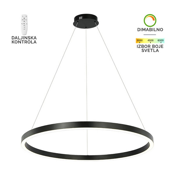 LED visilica F2048-70V BK-Cormel-FORMA LED visilica F2048-70V BK-Cormel-FORMA