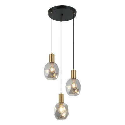 Viseća lampa F7039-3V BK+SM-Cormel-FORMA