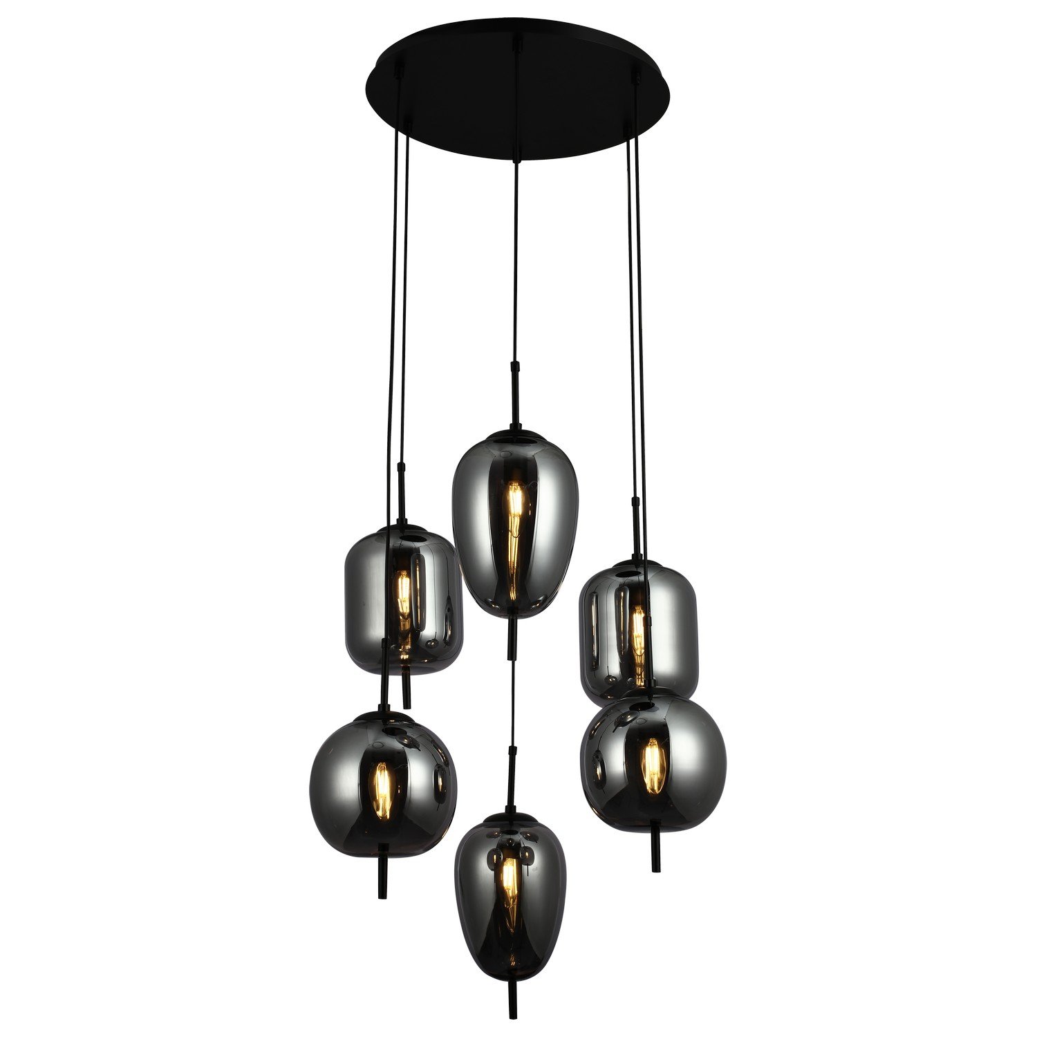 Luster F4014-6L BK+SM-Cormel-FORMA Luster F4014-6L BK+SM-Cormel-FORMA