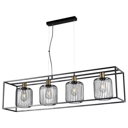 Viseća lampa F7044-4V BK+SG-Cormel-FORMA