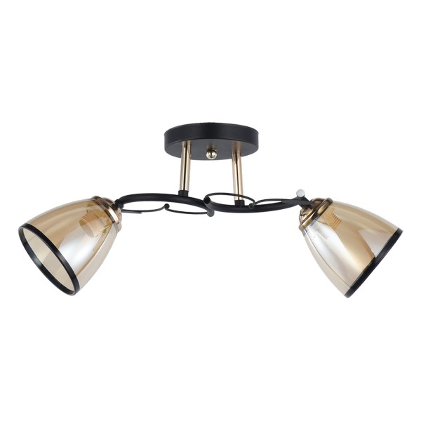 Plafonska lampa MD2740-2 BK+GD-Cormel-FORMA Plafonska lampa MD2740-2 BK+GD-Cormel-FORMA