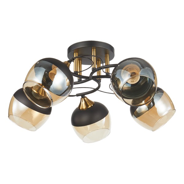 Plafonska lampa MD2741-5 BK+SG-Cormel-FORMA Plafonska lampa MD2741-5 BK+SG-Cormel-FORMA