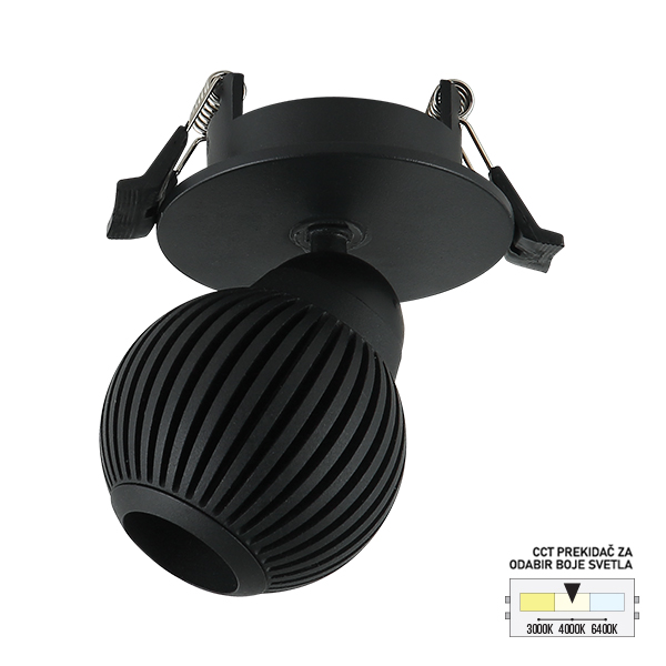 LED ugradna lampa LU-11-7 BK-Cormel-FORMA LED ugradna lampa LU-11-7 BK-Cormel-FORMA