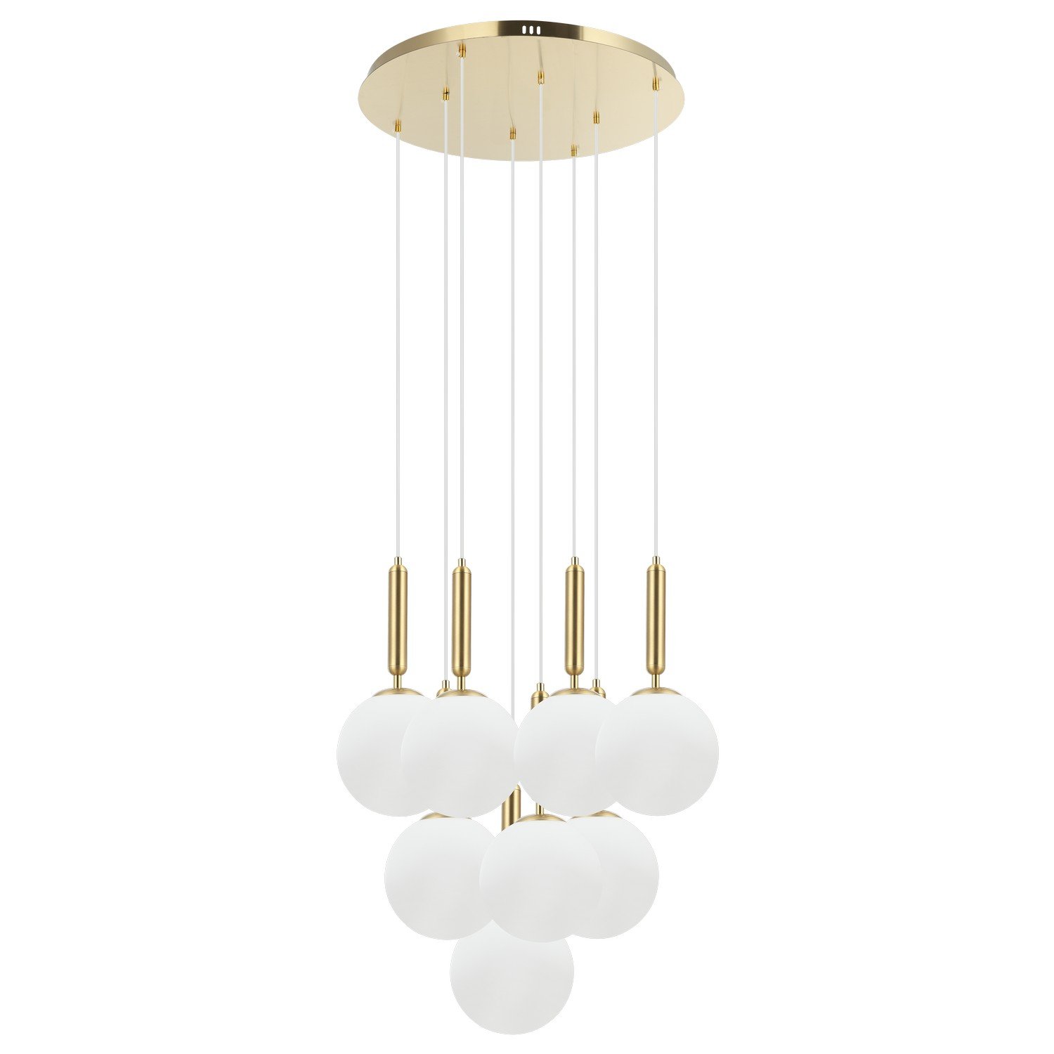 Luster F7046-8L SG+WH-Cormel-FORMA Luster F7046-8L SG+WH-Cormel-FORMA
