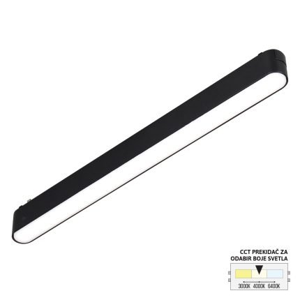 LED magnetna svetiljka CCT ULTRA SLIM FMS1001-18 BK-Cormel-FORMA