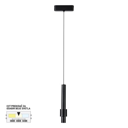 LED magnetna visilica CCT SLIM FMS4005-7 BK-Cormel-FORMA