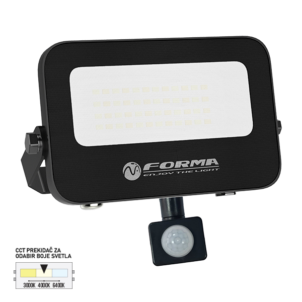 LED reflektor sa senzorom CCT LRH-20S BK-Cormel-FORMA LED reflektor sa senzorom CCT LRH-20S BK-Cormel-FORMA