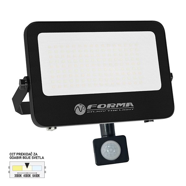 LED reflektor sa senzorom CCT LRH-50S BK-Cormel-FORMA LED reflektor sa senzorom CCT LRH-50S BK-Cormel-FORMA