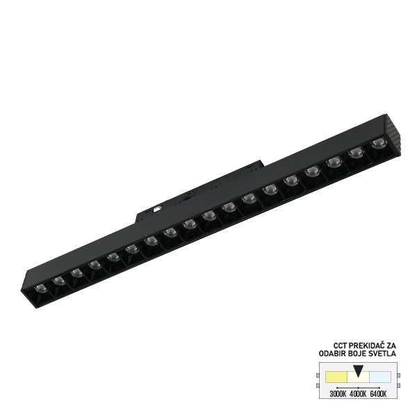LED magnetna svetiljka CCT FM2001-18 BK-Cormel-FORMA LED magnetna svetiljka CCT FM2001-18 BK-Cormel-FORMA