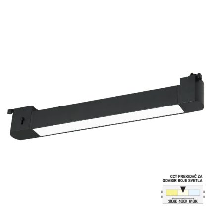 LED šinska svetiljka CCT TL30-20 BK-Cormel-FORMA